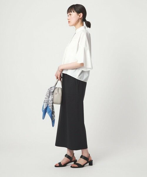 green label relaxing / グリーンレーベル リラクシング シャツ・ブラウス | フレアスリーブ ブラウス 接触冷感 | 詳細4