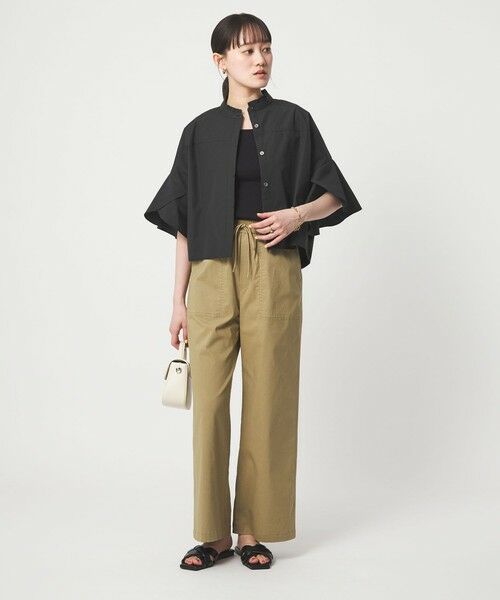 green label relaxing / グリーンレーベル リラクシング シャツ・ブラウス | フレアスリーブ ブラウス 接触冷感 | 詳細8