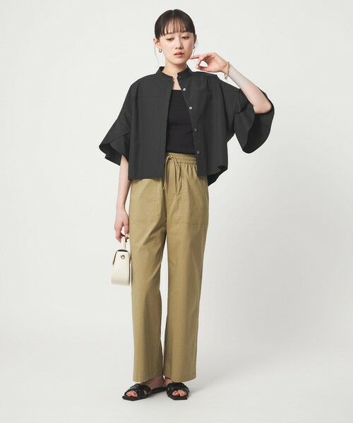 green label relaxing / グリーンレーベル リラクシング シャツ・ブラウス | フレアスリーブ ブラウス 接触冷感 | 詳細9