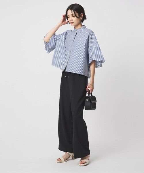 green label relaxing / グリーンレーベル リラクシング シャツ・ブラウス | フレアスリーブ ブラウス 接触冷感 | 詳細28