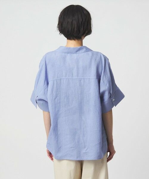 green label relaxing / グリーンレーベル リラクシング シャツ・ブラウス | リネン スキッパー ショートスリーブ シャツ | 詳細26