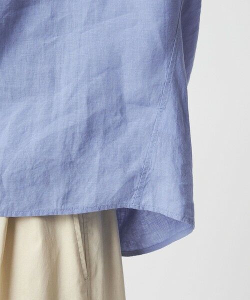 green label relaxing / グリーンレーベル リラクシング シャツ・ブラウス | リネン スキッパー ショートスリーブ シャツ | 詳細29