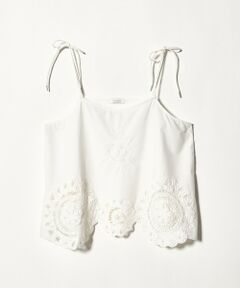 green label relaxing / グリーンレーベル リラクシング キャミソール・チューブトップ | 【別注】＜Fanaka＞レース キャミソール