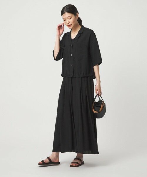 green label relaxing / グリーンレーベル リラクシング シャツ・ブラウス | 【WEB限定】＜at ease＞ポケット オープンカラー シャツ | 詳細4