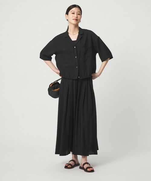 green label relaxing / グリーンレーベル リラクシング シャツ・ブラウス | 【WEB限定】＜at ease＞ポケット オープンカラー シャツ | 詳細5