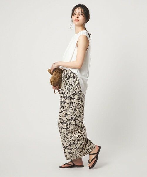 green label relaxing / グリーンレーベル リラクシング カットソー | ショルダータック ノースリーブ プルオーバー カットソー | 詳細5