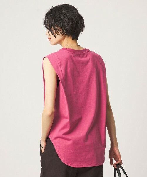 green label relaxing / グリーンレーベル リラクシング カットソー | ショルダータック ノースリーブ プルオーバー カットソー | 詳細23