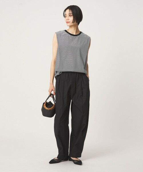 green label relaxing / グリーンレーベル リラクシング カットソー | ショルダータック ノースリーブ プルオーバー カットソー | 詳細28