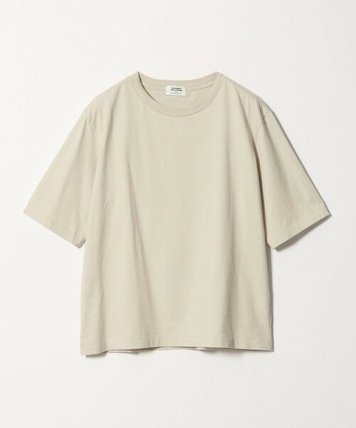 green label relaxing / グリーンレーベル リラクシング カットソー | ＜SEASONAL COLLECTION＞LOTUS クルーネック Tシャツ（NATURAL）