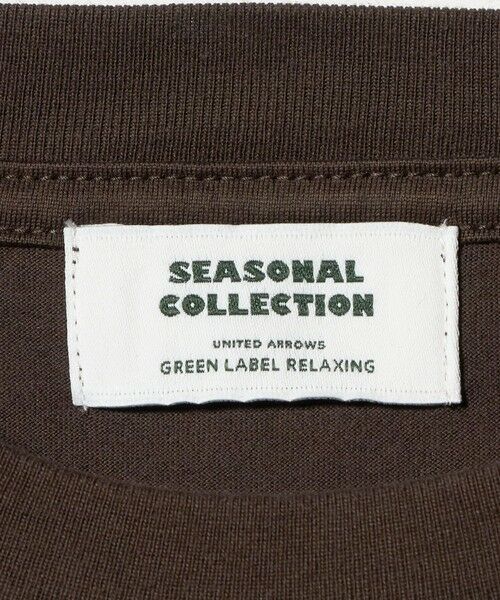 green label relaxing / グリーンレーベル リラクシング カットソー | ＜SEASONAL COLLECTION＞LOTUS クルーネック Tシャツ | 詳細8
