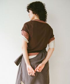 green label relaxing / グリーンレーベル リラクシング カットソー | ＜SEASONAL COLLECTION＞LOTUS オフショルダー Tシャツ