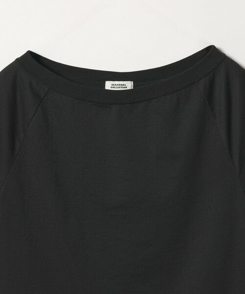 green label relaxing / グリーンレーベル リラクシング カットソー | ＜SEASONAL COLLECTION＞LOTUS オフショルダー Tシャツ | 詳細1