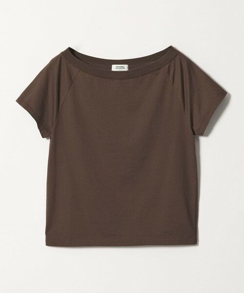 green label relaxing / グリーンレーベル リラクシング カットソー | ＜SEASONAL COLLECTION＞LOTUS オフショルダー Tシャツ | 詳細7