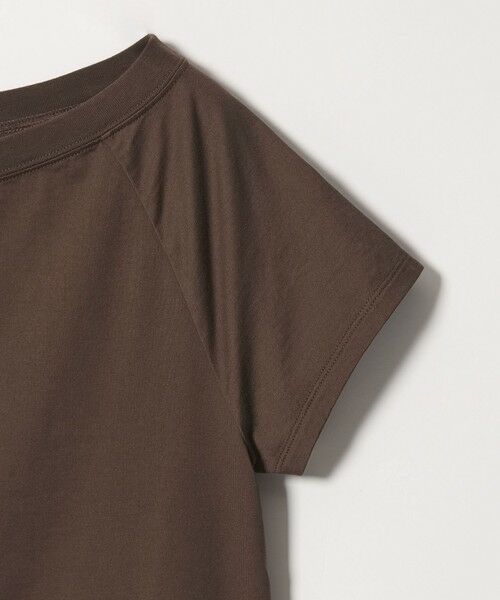 green label relaxing / グリーンレーベル リラクシング カットソー | ＜SEASONAL COLLECTION＞LOTUS オフショルダー Tシャツ | 詳細10