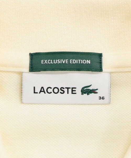 green label relaxing / グリーンレーベル リラクシング ポロシャツ | 【別注】＜LACOSTE＞ポロシャツ | 詳細13