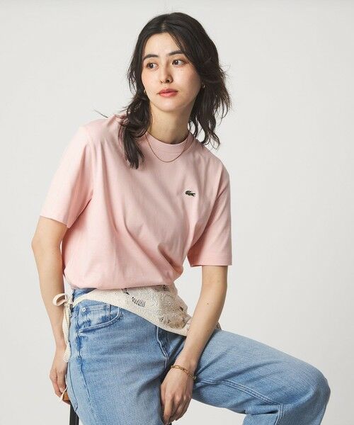 green label relaxing / グリーンレーベル リラクシング Tシャツ | ＜LACOSTE＞ショートスリーブ Tシャツ | 詳細25