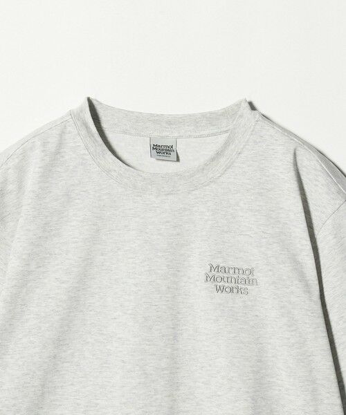 green label relaxing / グリーンレーベル リラクシング Tシャツ | 【別注】＜Marmot＞ショートスリーブ ロゴ Tシャツ | 詳細11