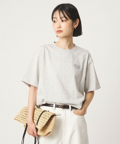 green label relaxing / グリーンレーベル リラクシング Tシャツ | 【別注】＜Marmot＞ショートスリーブ ロゴ Tシャツ | 詳細7