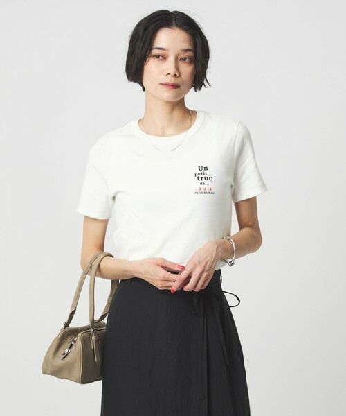 green label relaxing / グリーンレーベル リラクシング Tシャツ | 【別注】＜PETIT BATEAU＞ショートスリーブ プリント Tシャツ | 詳細1