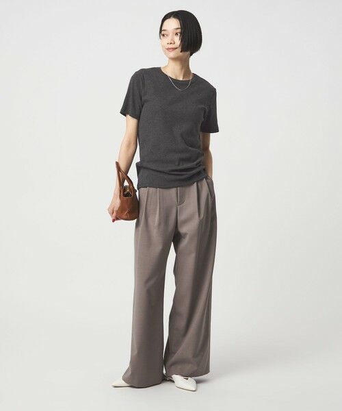 green label relaxing / グリーンレーベル リラクシング Tシャツ | 【別注】＜PETIT BATEAU＞ショートスリーブ プリント Tシャツ | 詳細10