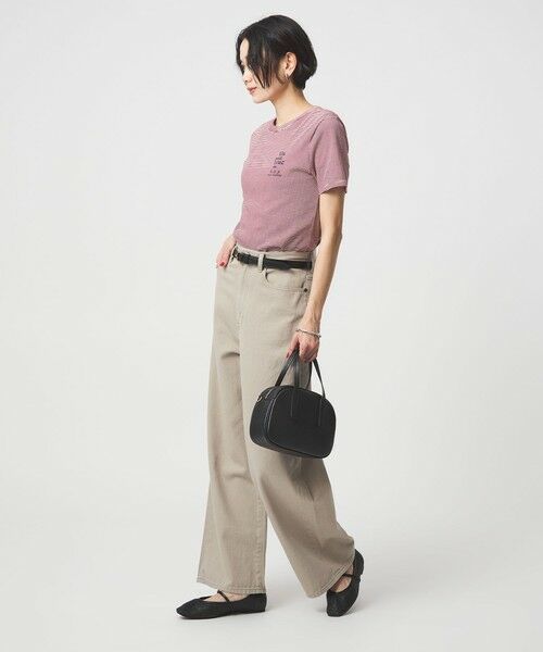 green label relaxing / グリーンレーベル リラクシング Tシャツ | 【別注】＜PETIT BATEAU＞ショートスリーブ プリント Tシャツ | 詳細16