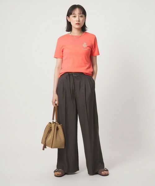 green label relaxing / グリーンレーベル リラクシング Tシャツ | 【別注】＜PETIT BATEAU＞ショートスリーブ プリント Tシャツ | 詳細15