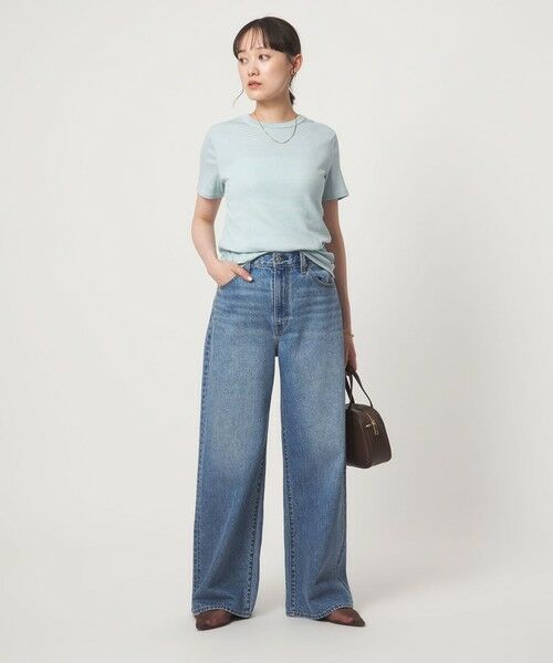 green label relaxing / グリーンレーベル リラクシング Tシャツ | 【別注】＜PETIT BATEAU＞ショートスリーブ プリント Tシャツ | 詳細17