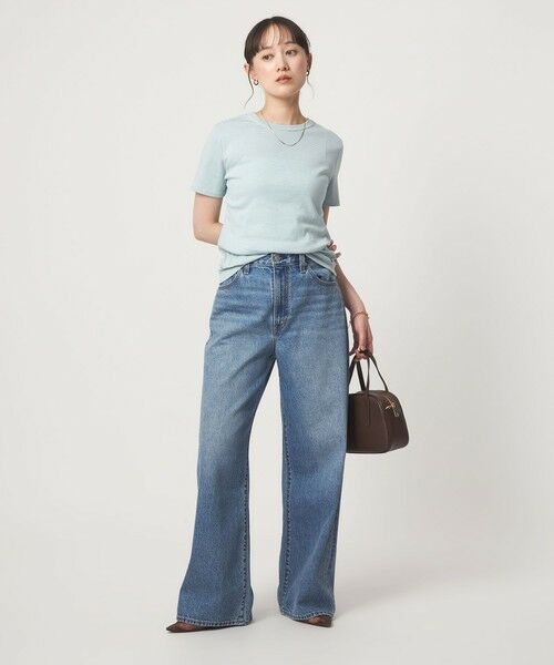 green label relaxing / グリーンレーベル リラクシング Tシャツ | 【別注】＜PETIT BATEAU＞ショートスリーブ プリント Tシャツ | 詳細18