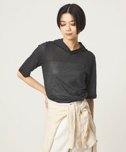 green label relaxing / グリーンレーベル リラクシング カットソー | 【別注】＜Plus by ONIT＞フード カットソー | 詳細2