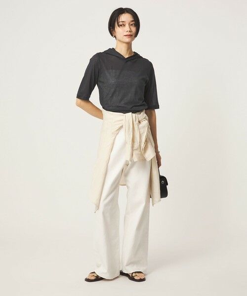 green label relaxing / グリーンレーベル リラクシング カットソー | 【別注】＜Plus by ONIT＞フード カットソー | 詳細4