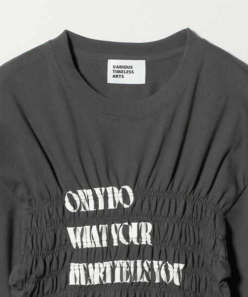 green label relaxing / グリーンレーベル リラクシング Tシャツ | 【別注】＜Various Timeless Arts＞シャーリング プリント Tシャツ | 詳細8