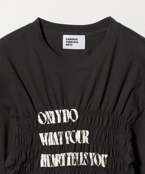 green label relaxing / グリーンレーベル リラクシング Tシャツ | 【別注】＜Various Timeless Arts＞シャーリング プリント Tシャツ | 詳細1