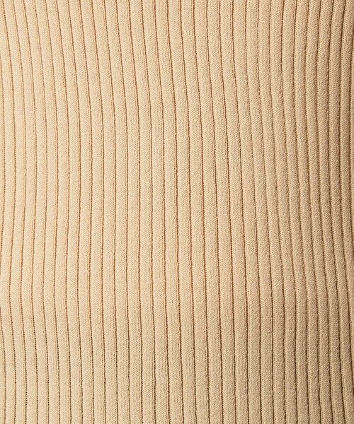 green label relaxing / グリーンレーベル リラクシング ニット・セーター | 【WEB限定】＜at ease＞ソデサキ バイカラー 5分袖 プルオーバー ニット | 詳細14