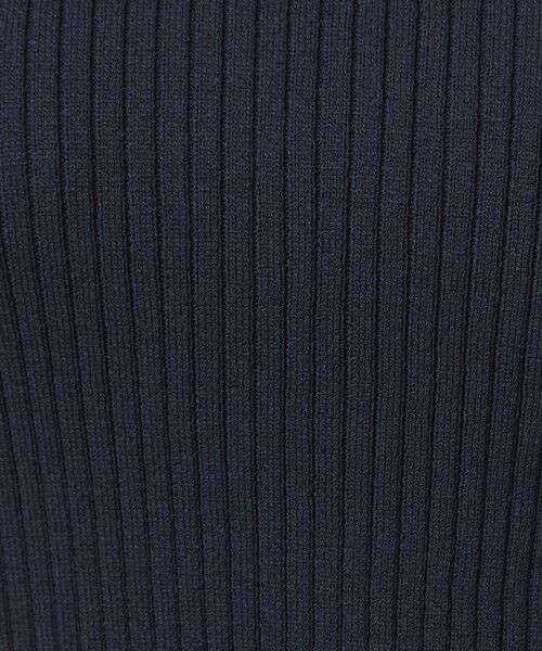 green label relaxing / グリーンレーベル リラクシング ニット・セーター | 【WEB限定】＜at ease＞ソデサキ バイカラー 5分袖 プルオーバー ニット | 詳細30