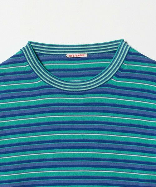 green label relaxing / グリーンレーベル リラクシング ニット・セーター | ＜RYETENDER＞ボーダー ニット Tシャツ | 詳細4