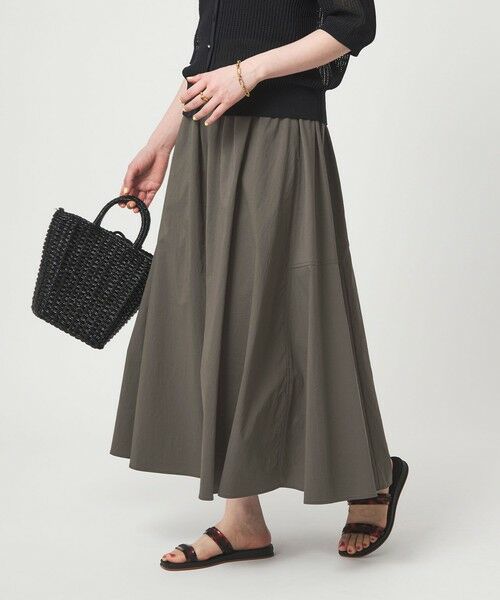 green label relaxing / グリーンレーベル リラクシング ロング・マキシ丈スカート | WONDER CLOTH ボリューム スカート マシンウォッシャブル ストレッチ 接触冷感 吸水速乾 | 詳細1