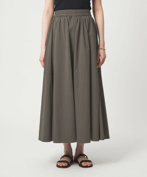 green label relaxing / グリーンレーベル リラクシング ロング・マキシ丈スカート | WONDER CLOTH ボリューム スカート マシンウォッシャブル ストレッチ 接触冷感 吸水速乾 | 詳細8