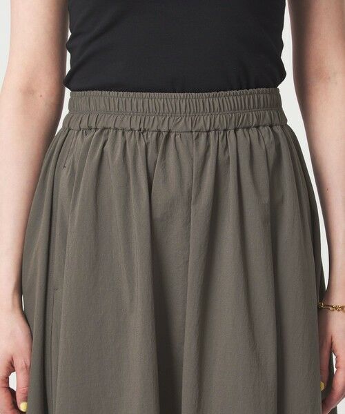 green label relaxing / グリーンレーベル リラクシング ロング・マキシ丈スカート | WONDER CLOTH ボリューム スカート マシンウォッシャブル ストレッチ 接触冷感 吸水速乾 | 詳細11
