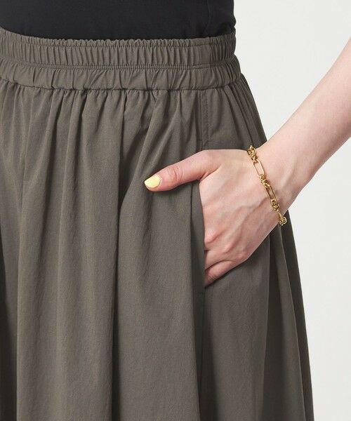 green label relaxing / グリーンレーベル リラクシング ロング・マキシ丈スカート | WONDER CLOTH ボリューム スカート マシンウォッシャブル ストレッチ 接触冷感 吸水速乾 | 詳細13