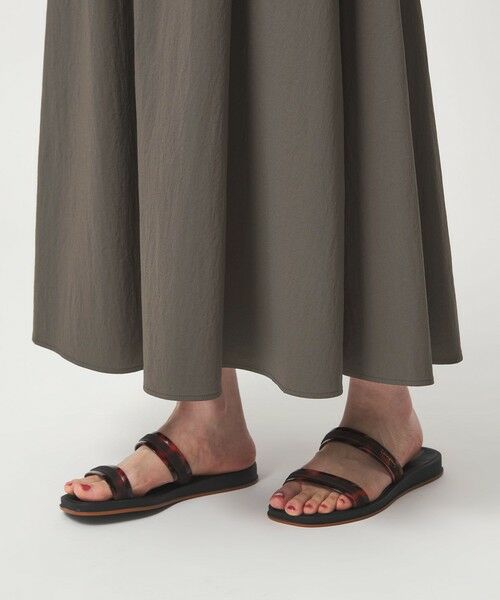 green label relaxing / グリーンレーベル リラクシング ロング・マキシ丈スカート | WONDER CLOTH ボリューム スカート マシンウォッシャブル ストレッチ 接触冷感 吸水速乾 | 詳細15