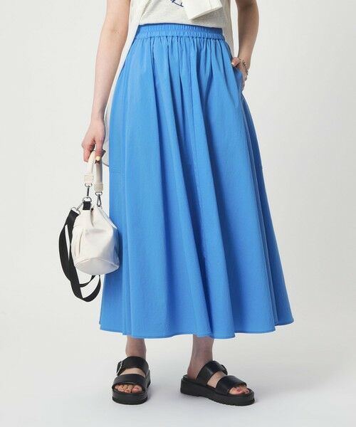 green label relaxing / グリーンレーベル リラクシング ロング・マキシ丈スカート | WONDER CLOTH ボリューム スカート マシンウォッシャブル ストレッチ 接触冷感 吸水速乾 | 詳細21