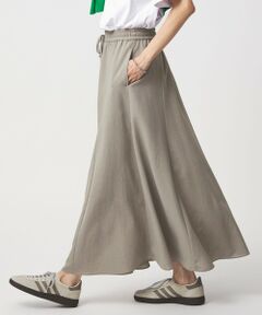 green label relaxing / グリーンレーベル リラクシング ロング・マキシ丈スカート | 【結論シリーズ】ドライクロス フレアスカート［size SHORT/TALLあり］