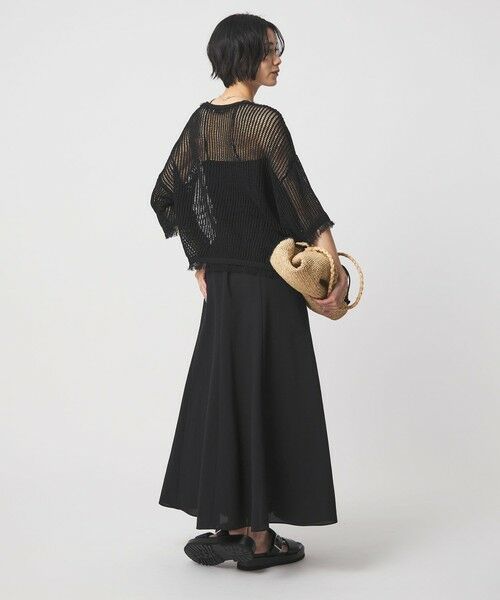 green label relaxing / グリーンレーベル リラクシング ロング・マキシ丈スカート | 【結論シリーズ】ドライクロス フレアスカート［size SHORT/TALLあり］ | 詳細13