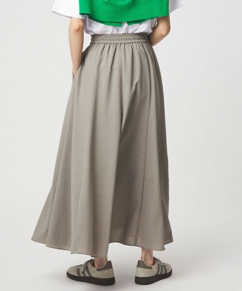 green label relaxing / グリーンレーベル リラクシング ロング・マキシ丈スカート | 【結論シリーズ】ドライクロス フレアスカート［size SHORT/TALLあり］ | 詳細19