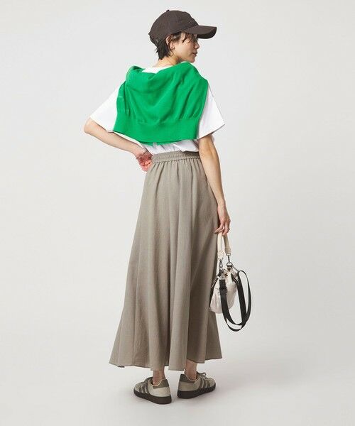 green label relaxing / グリーンレーベル リラクシング ロング・マキシ丈スカート | 【結論シリーズ】ドライクロス フレアスカート［size SHORT/TALLあり］ | 詳細23