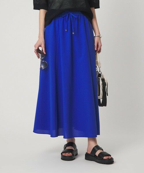 green label relaxing / グリーンレーベル リラクシング ロング・マキシ丈スカート | 【結論シリーズ】ドライクロス フレアスカート［size SHORT/TALLあり］ | 詳細30