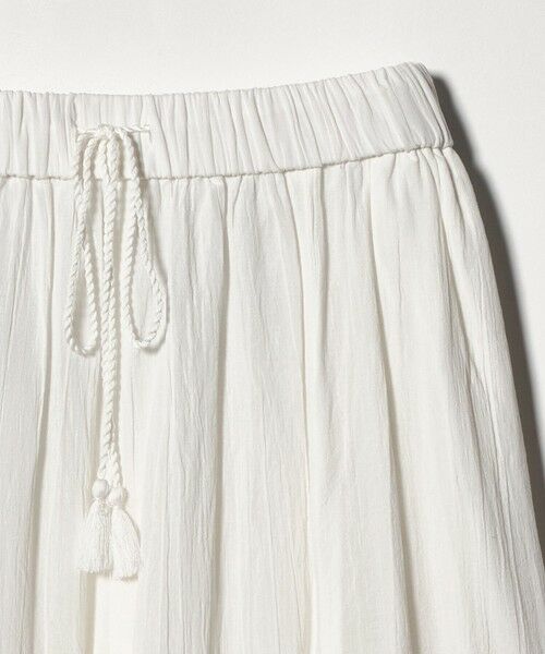 green label relaxing / グリーンレーベル リラクシング ロング・マキシ丈スカート | ボイル パネル フレア スカート | 詳細1