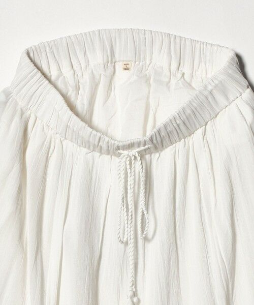 green label relaxing / グリーンレーベル リラクシング ロング・マキシ丈スカート | ボイル パネル フレア スカート | 詳細2