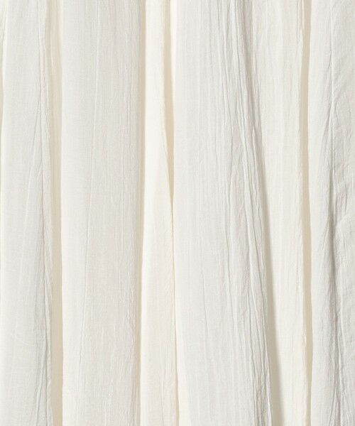 green label relaxing / グリーンレーベル リラクシング ロング・マキシ丈スカート | ボイル パネル フレア スカート | 詳細3