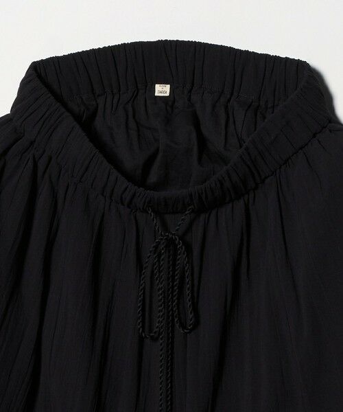 green label relaxing / グリーンレーベル リラクシング ロング・マキシ丈スカート | ボイル パネル フレア スカート | 詳細11